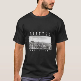 T-shirt Seattle Washington Skyline Pride Space Needle