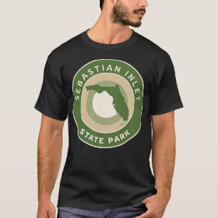 T-shirt Sebastian Inlet State Park Floride Bullseye