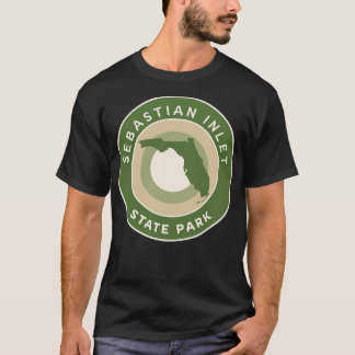 T-shirt Sebastian Inlet State Park Floride Bullseye