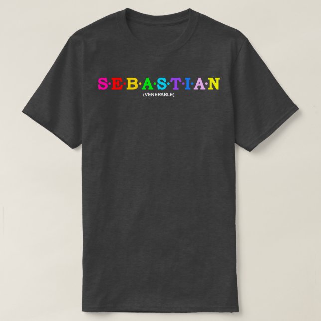 T-shirt Sebastian Venerable (Design devant)