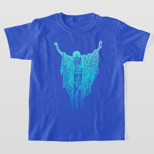 T-shirt Sec    BonesPastel Goth Gradient Skeleton Spiritua (Poser)