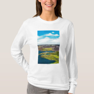 T-shirt Séchez le parc d'état d'automnes, barrage grand