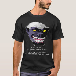 T-shirt Secondes de blaireau de miel de la mort