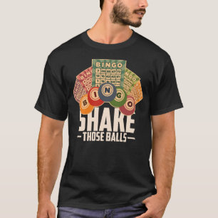 T-shirt Secouer Ces Ballons, Chemise De Bingo