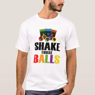 T-shirt Secouer Ces Couilles Funny Bingo Lover Funny Bin