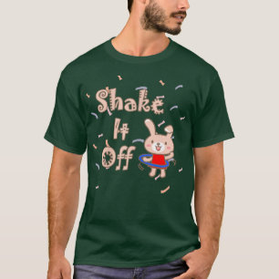 T-shirt Secouer S'Il N'Y A Pas De Bunny Hula Hoop