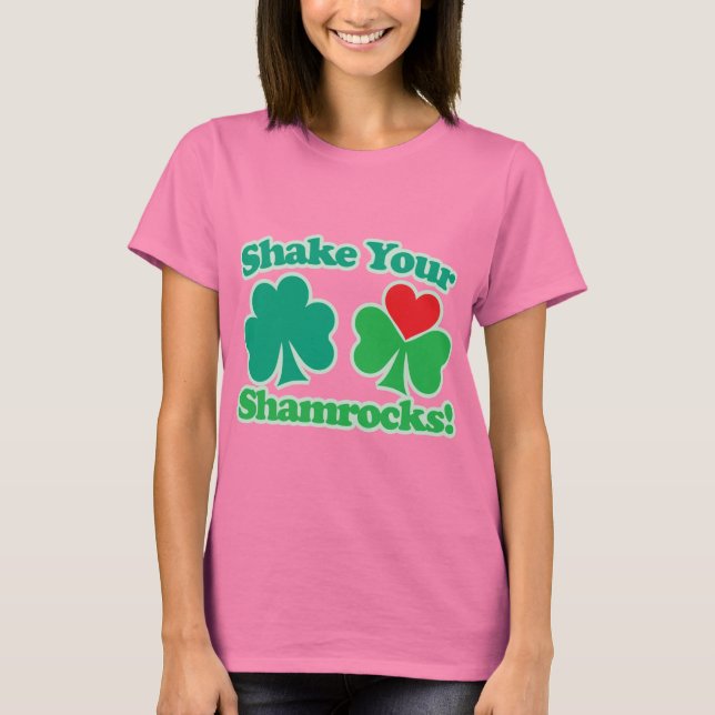 T-shirt Secouer vos Shamrocks (Devant)