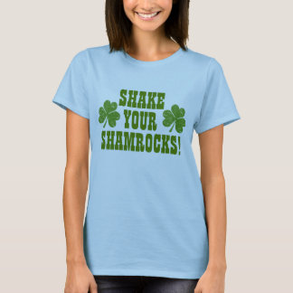 T-shirt Secouez Vos Shamrocks !