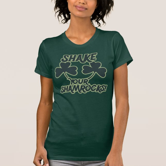 T-shirt Secouez vos Shamrocks (Devant)