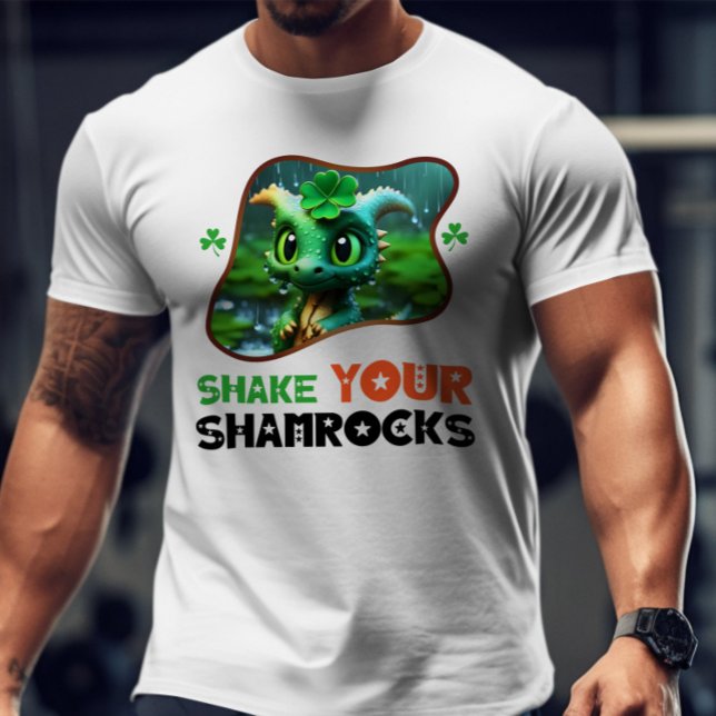 T-shirt Secouez vos Shamrocks - Leprechaun's Hide and Seek (Créateur téléchargé)