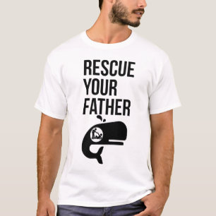 T-shirt Secourez votre père Jordanie Peterson