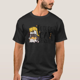 T-SHIRT SECOURIR CAT DROITS DES ANIMAUX SECOURIR CAT ADOPT