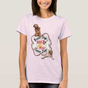 T-shirt Secourir Chiens Rock & Chiens Supérieurs Règle T-s