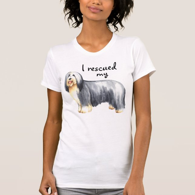 T-shirt Secourir Collie hérissée (Devant)