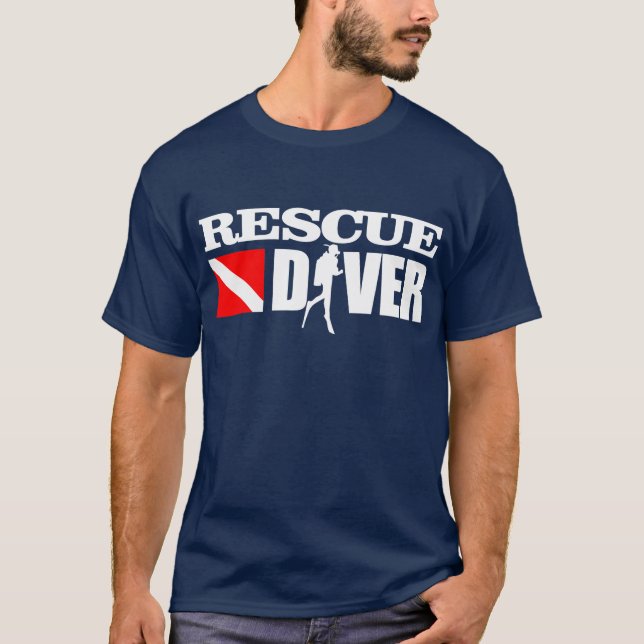 T-shirt Secourir Diver 2 Vêtement (Devant)
