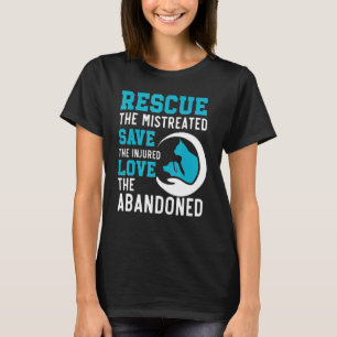 T-shirt Secourir Le Mistreated Sauvons L'Amour Blessé L'Ab