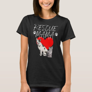 T-shirt Secourir Mama Animal Protection Animaux Animaux An
