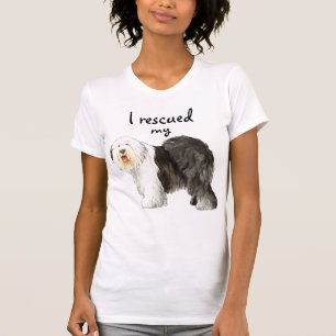 T-shirt Secourir Old English Sheepdog