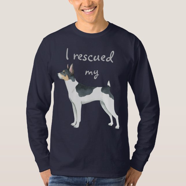 T-shirt Secourir Rat Terrier (Devant)