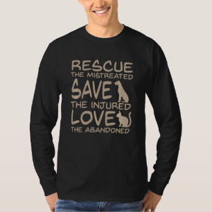 T-shirt Secourir Sauver l'amour - mignon animal Secourir c
