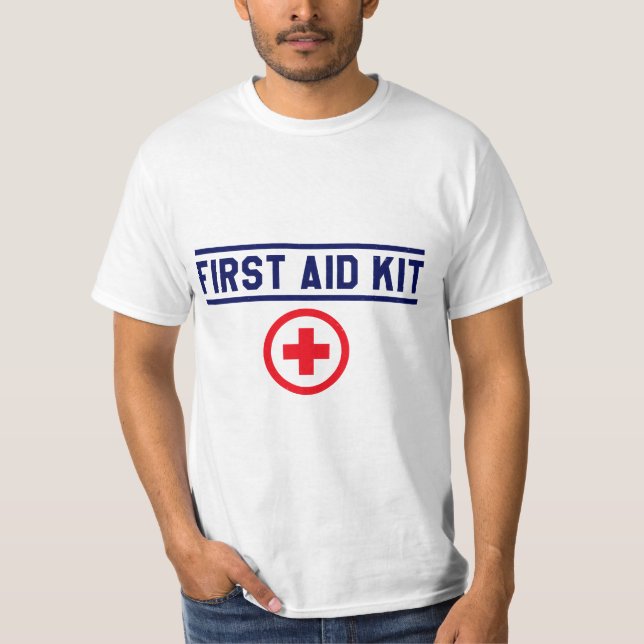 T-shirt secourisme paramédical réanimation d'urgence (Devant)