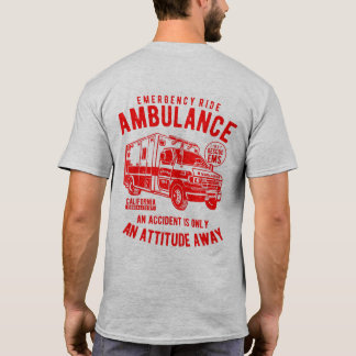 T-shirt Secouriste d'ambulance SMU d'urgence