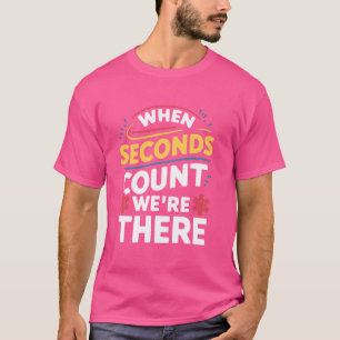 T-shirt Secouriste Services médicaux d'urgence Paramédical