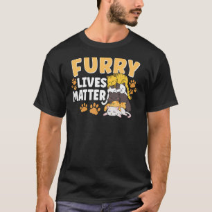 T-SHIRT SECOURT CAT DROITS DES ANIMAUX SECOURT CAT ADOPTIO