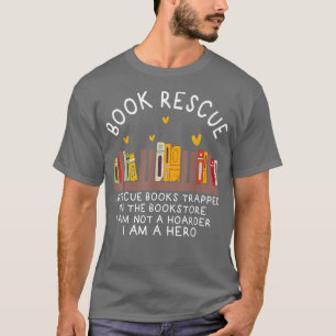T-shirt Secourt de livre amusant livre Lover World livre D