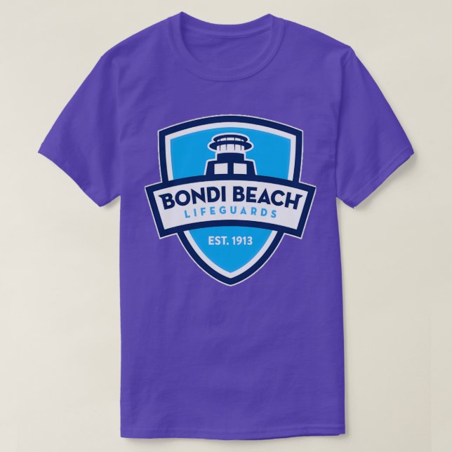 T-shirt Secourt de plage Bondi (Design devant)