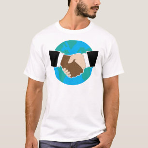T-shirt Secousse de main du monde