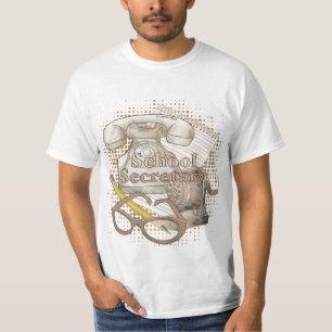 T-shirt Secrétaire de l'école