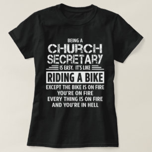 T-shirt Secrétaire de l'Église