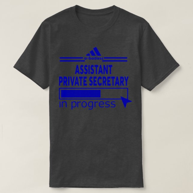 T-SHIRT SECRÉTAIRE PRIVÉ ADJOINT 4 (Design devant)