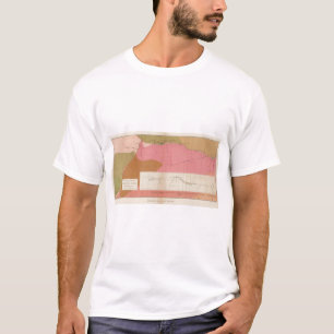 T-shirt Section horizontale des sud de filon de Comstock
