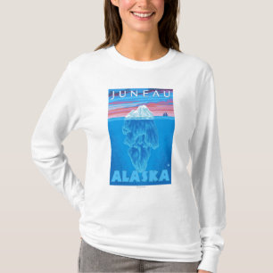T-shirt Section transversale d'iceberg - Juneau, Alaska