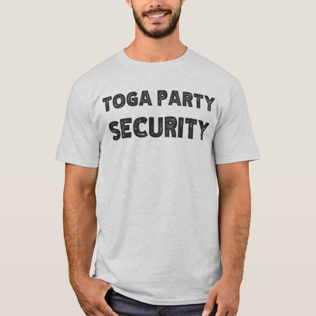 T-shirt Sécurité de la partie togolaise (Devant)