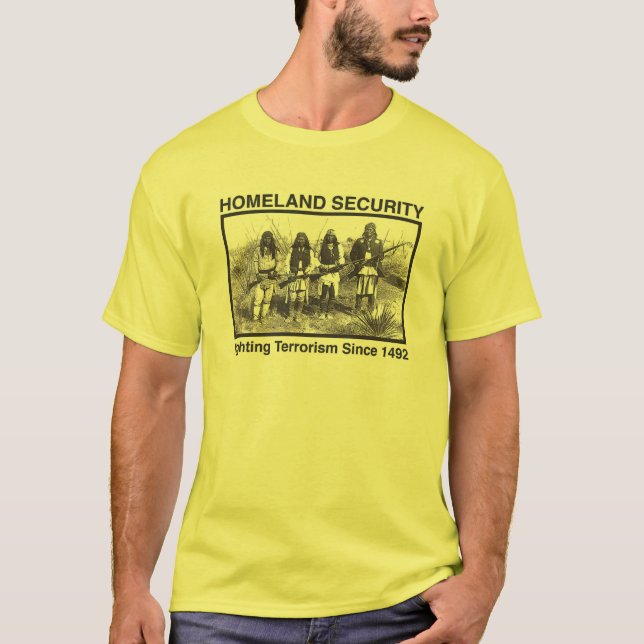 T-shirt Sécurité de patrie (Devant)
