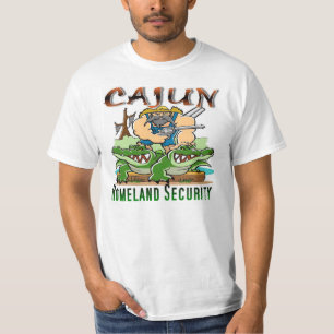 T-shirt Sécurité de patrie de Cajun