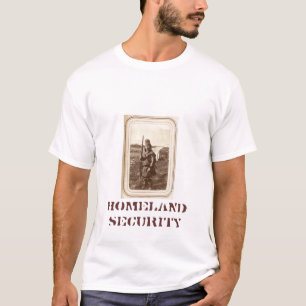 T-shirt Sécurité de patrie (depuis 1050 dessus arrière)