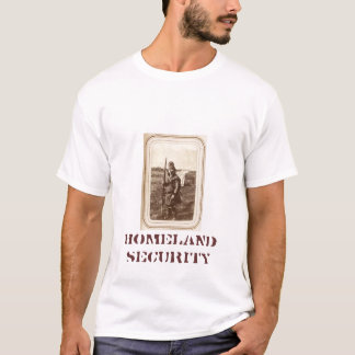 T-shirt Sécurité de patrie (depuis 1050 dessus arrière)