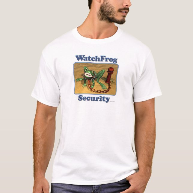 T-shirt Sécurité de Watchfrog (Devant)