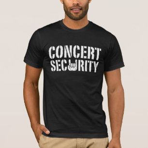 T-shirt Sécurité des concerts