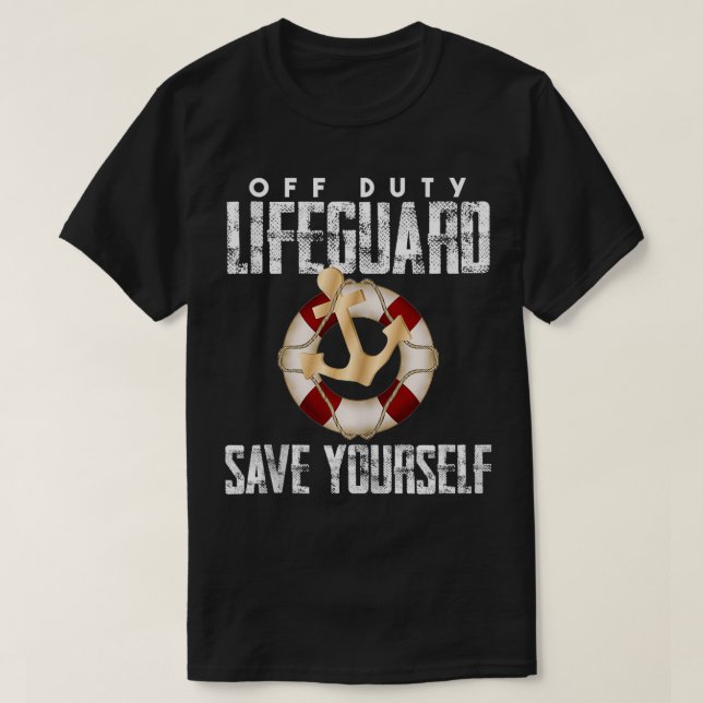 T-shirt Sécurité et protection contre les cadeaux de garde (Design devant)