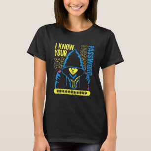 T-shirt Sécurité informatique  Pirate informatique    Je c
