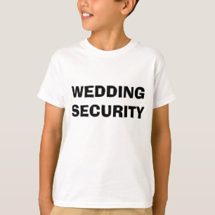 T-shirt Sécurité mariage