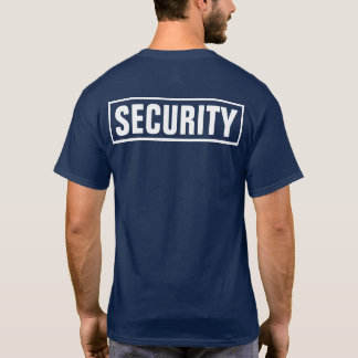 T-shirt Sécurité personnalisée