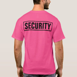 T-shirt Sécurité personnalisée
