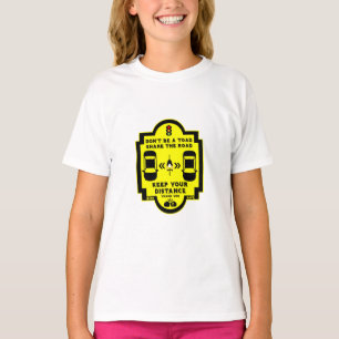 T-shirt Sécurité routière à bicyclette