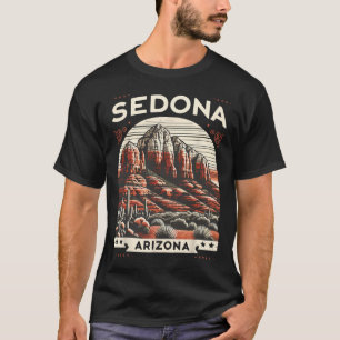 T-shirt Sedona Az Randonnée Extérieur Montagne Sedona Usa